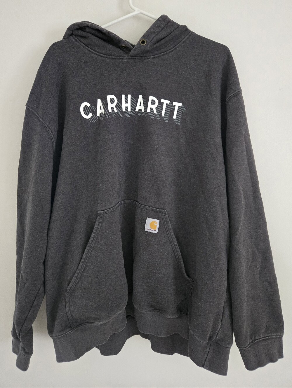 Carhartt Loose Fit Hoodie Charcoal Grey 2XL Pullover
